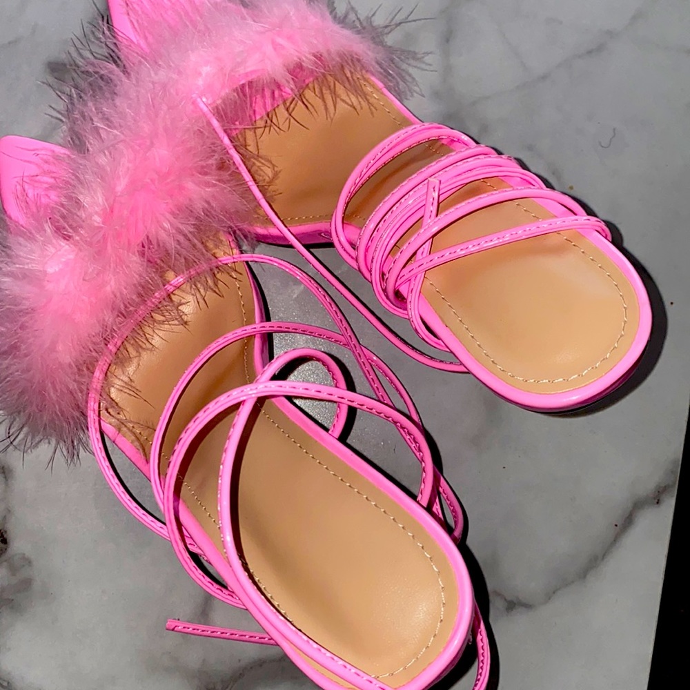 Size 41 pink heels